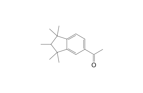 Ethanone, 1-(2,3-dihydro-1,1,2,3,3-pentamethyl-1H-inden-5-yl)-
