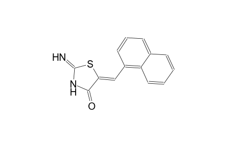 (5Z)-2-imino-5-(1-naphthylmethylene)-1,3-thiazolidin-4-one