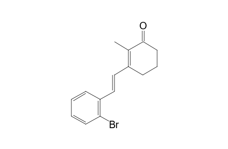 (E)-3-(2-Bromostyryl)-2-methylcyclohex-2-enone