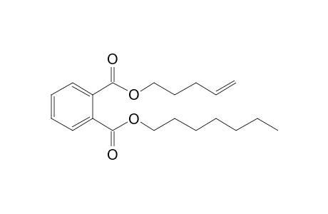 Phthalic acid, heptyl pent-4-enyl ester