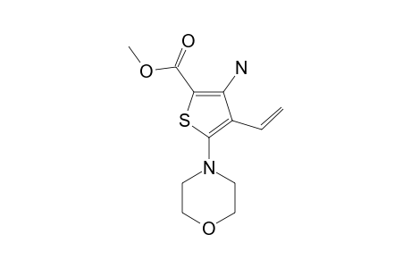 METHYL-3-AMINO-4-ETHENYL-5-MORPHOLINO-2-THIOPHENECARBOXYLATE