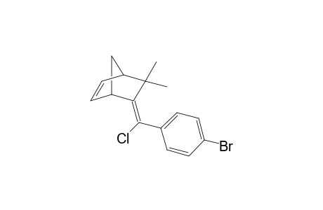 5-[(E)-4-Bromo-alpha-chlorobenzyliden]-6,6-dimethylbicyclo[2.2.1]hept-2-ene