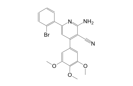 2-amino-6-(2-bromophenyl)-4-(3,4,5-trimethoxyphenyl)nicotinonitrile