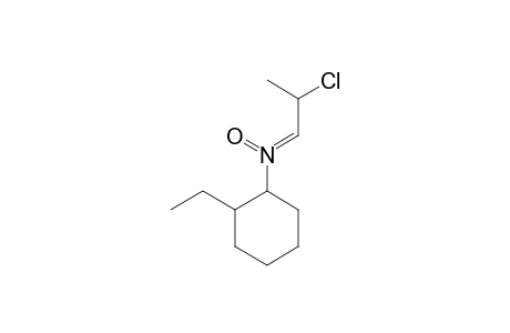 (2-Chloropropylidene)(2-ethylcyclohexyl)azane oxide