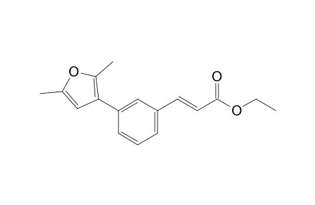 Ethyl (2E)-3-(2,5-dimethylfur-3-yl)cinnamate