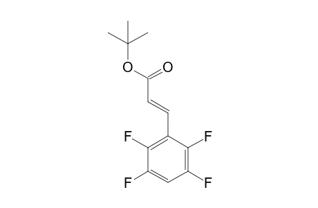 tert-Butyl (2E)-3-(2,3,5,6-tetrafluorophenyl)-2-propenoate
