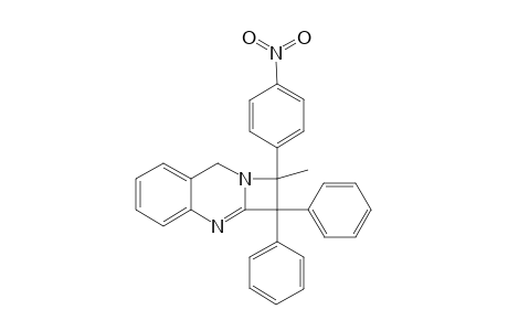 2,2-Diphenyl-1-methyl-1-(4-nitrophenyl)-1,2-dihydoazeto[2,1-b]quinazoline