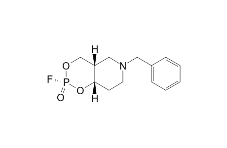 (+)-(1S,3R,6S)-7-Benzyl-3-fluoro-2,4-dioxa-7-aza-3-phosphadecalin 3-Oxide