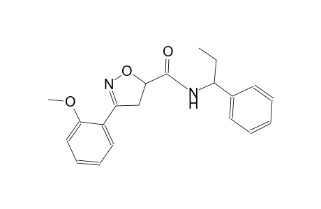 5-isoxazolecarboxamide, 4,5-dihydro-3-(2-methoxyphenyl)-N-(1-phenylpropyl)-