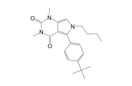 6-butyl-5-(4-tert-butylphenyl)-1,3-dimethyl-1H-pyrrolo[3,4-d]pyrimidine-2,4(3H,6H)-dione