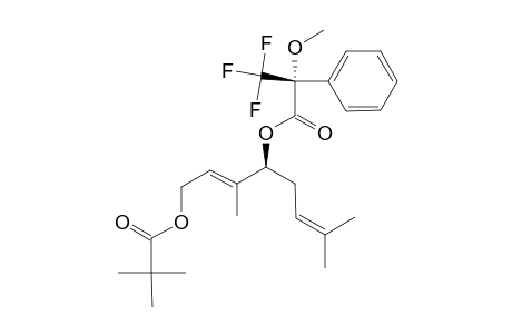 (R)-METHOXY-(TRIFLUOROMETHYL)-PHENYLACETIC-ACIDESTER-DERIVATIVE