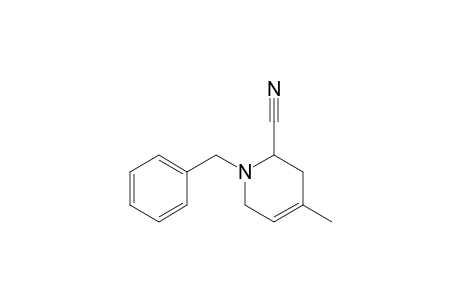 1-Benzyl-2-cyano-4-methyl-4-piperideine