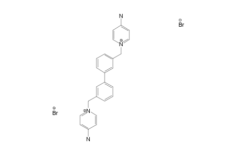 1,1'-[BIPHENYL-3,3'-DIYLBIS-(METHYLENE)]-BIS-(4-AMINOPYRIDINIUM)-DIBROMIDE