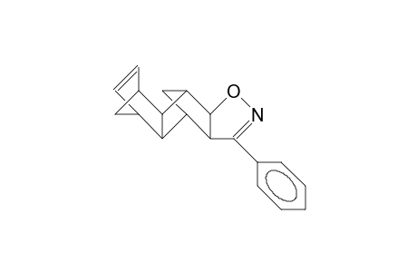 4-Phenyl-2-oxa-3-aza-R-1,C-5,C-6,C-7,T-8,T-11,C-12,C-13-pentacyclo(80)pentadeca-3,9-diene.3.1/8,11/.1/6,13/.0/7,12/.