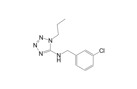 N-(3-chlorobenzyl)-1-propyl-1H-tetraazol-5-amine