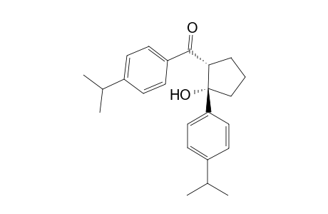 2-(p-Isopropylbenzoyl)-1-(p-isopropylphenyl)cyclopentanol