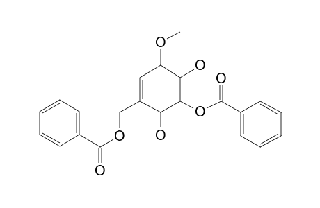 (5-Benzoyloxy-4,6-dihydroxy-3-methoxycyclohexen-1-yl)methyl benzoate