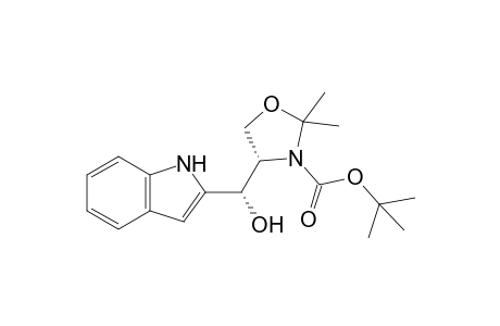 (4S)-4-[(S)-hydroxy(1H-indol-2-yl)methyl]-2,2-dimethyl-3-oxazolidinecarboxylic acid tert-butyl ester