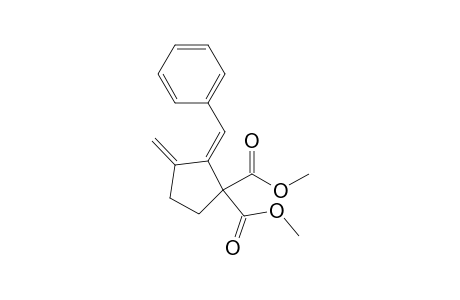 2-Benzylidene-3-methylenecyclopentane-1,1-dicarboxylic acid dimethyl ester