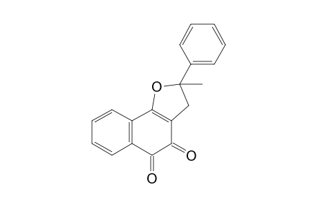 2,3-Dihydro-2-methyl-2-phenylnaphtho[1,2-b]furan-4,5-dione