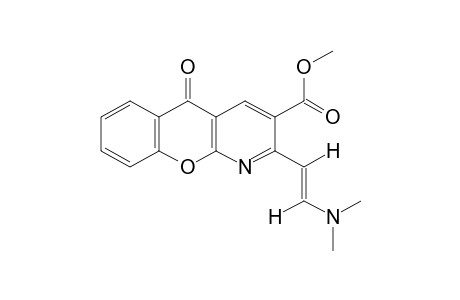 trans-2-[2-(DIMETHYLAMINO)VINYL]-5-OXO-5H-[1]BENZOPYRANO[2,3-b]PYRIDINE-3-CARBOXYLIC ACID, METHYL ESTER