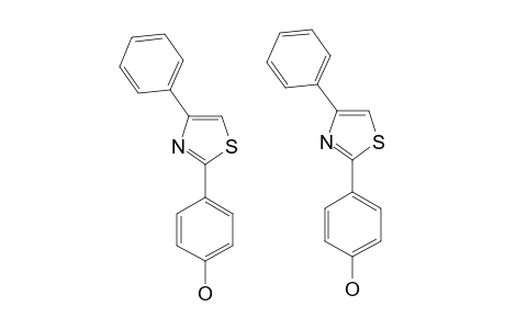 2-(4-HYDROXYPHENYL)-4-PHENYLTHIAZOLE