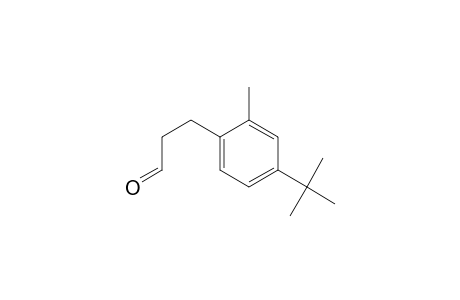 3-(4-tert-butyl-2-methylphenyl)propanal