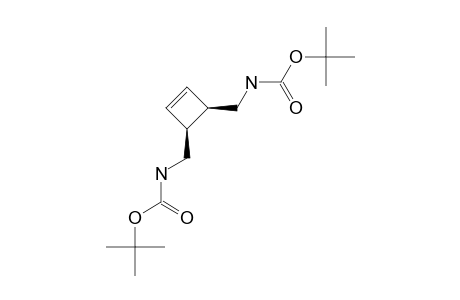 CIS-3,4-BIS-(TERT.-BUTOXYCARBONYLAMINOMETHYL)-CYCLOBUT-1-ENE