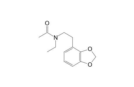 N-acetyl, N-ethyl-2,3-methylenedioxyphenethylamine