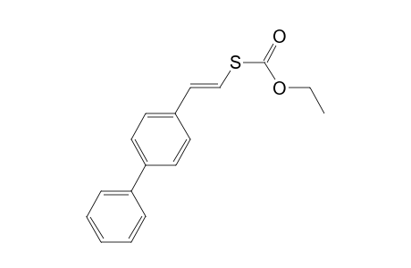 (E)-Thiocarbonic acid-S-[2-(biphenyl-4-yl)ethenyl]-O-ethyl-diester
