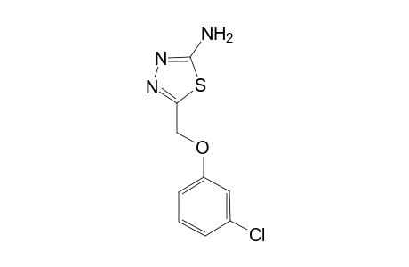 5-(3-Chlorophenoxy)methyl-2-amino-1,3,4-thiadiazoles