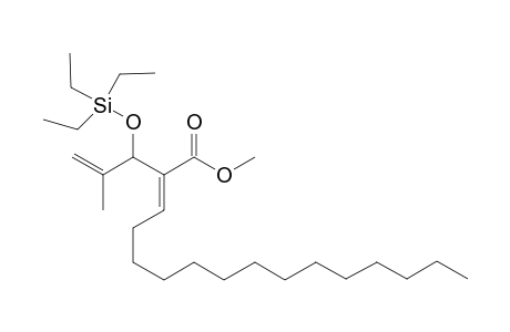 (E)-methyl 2-(2-methyl-1-((triethylsilyl)oxy)allyl)hexadec-2-enoate