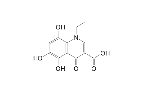 1-Ethyl-5,6,8-trihydroxy-4-keto-quinoline-3-carboxylic acid