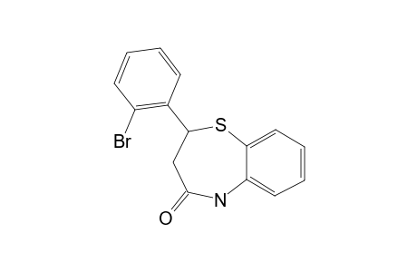 2-(2-Bromphenyl)-2,3,4,5-tetrahydro-1,5-benzothiazepin-4-on