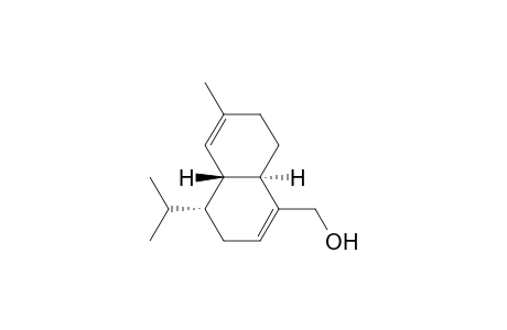 (1E,5Z,4R,4aR,8aR)-6-methyl-4-(1-methylethyl)-3,4,4a,7,8,8a-hexahydronaphthalene-1-methanol