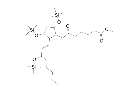 Methyl (13E)-6-oxo-9,11,15-tris[(trimethylsilyl)oxy]prost-13-en-1-oate