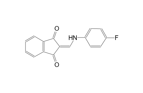 1H-indene-1,3(2H)-dione, 2-[[(4-fluorophenyl)amino]methylene]-