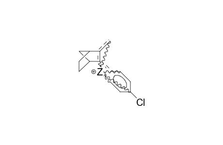 2-(4-Chloro-phenyl)-3-methylidene-2-norbornyl cation