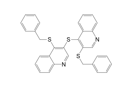 3-(benzylthio)-4-[[4-(benzylthio)-3-quinolyl]thio]quinoline