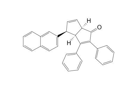 1(3aH)-Pentalenone, 4,6a-dihydro-4-(2-naphthalenyl)-2,3-diphenyl-, (3a.alpha.,4.beta.,6a.alpha.)-