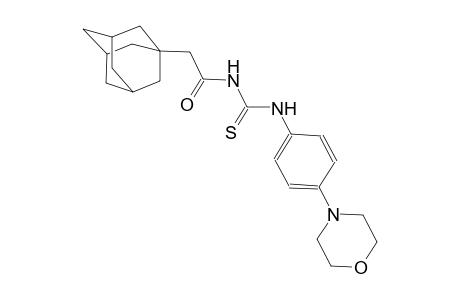 N-(1-adamantylacetyl)-N'-[4-(4-morpholinyl)phenyl]thiourea