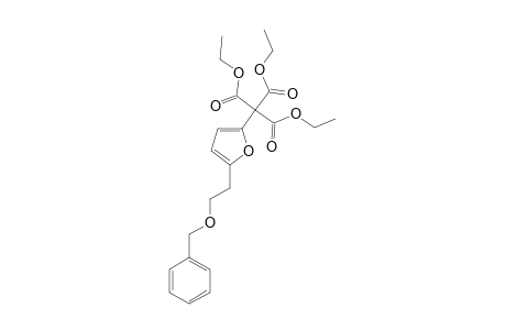 TRIETHYL-1-[5-[2-(BENZYLOXY)-ETHYL]-FURAN-2-YL]-ETHANE-1,1,2-TRICARBOXYLATE