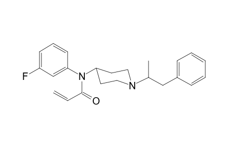 N-3-Fluorophenyl-N-[1-(1-phenylpropan-2-yl)piperidin-4-yl]prop-2-enamide