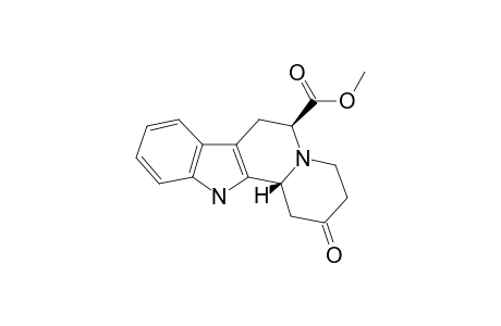 (6S,12bR)-2-keto-3,4,6,7,12,12b-hexahydro-1H-pyrido[2,1-a]$b-carboline-6-carboxylic acid methyl ester