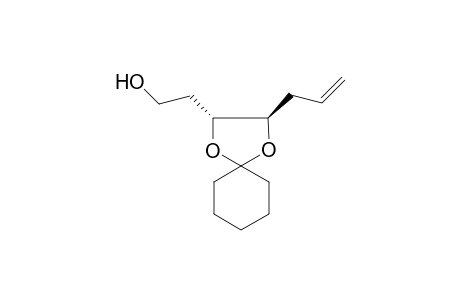 (3R*,4R*) 3,4-(1,1-Cyclohexylidenedioxy)-6-hepten-1-ol