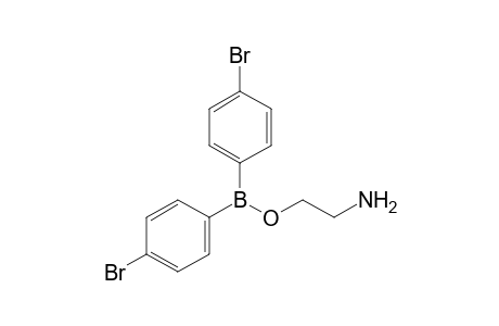 Bis(p-bromophenyl)borinic acid, 2-aminoethyl ester