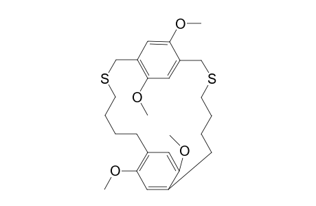 8,11,20,23-Tetramethoxy-2,17-dithia[6.6]paracyclophane