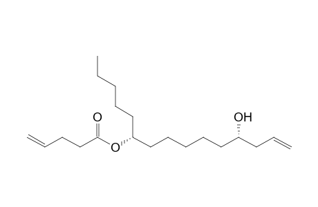 4'-Hydroxypentadec-1'-en-10'-yl Pent-4-enoate