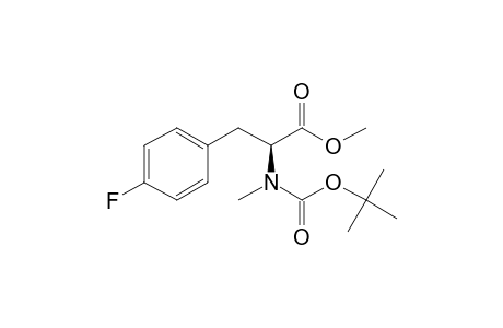 (Tert-butoxycarbonyl)-p-fluoro-L-phenylalanine, N-methyl-, methyl ester