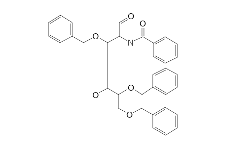 N-Benzoyl-3,5,6-o-tribenzylglucosamine